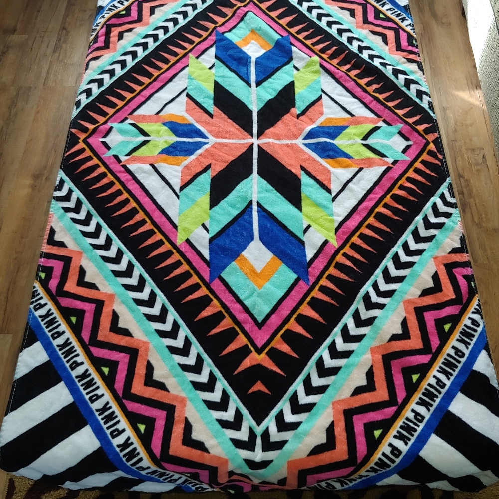 Victoria's secret pink beach towel